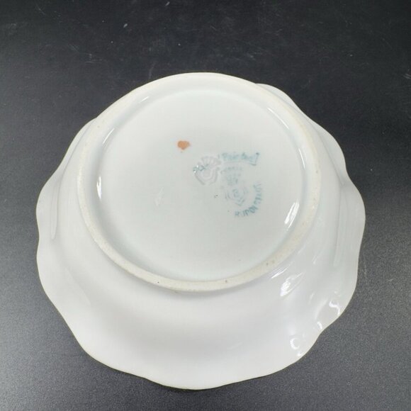 Royal Rudolstadt Prussia Porcelain Hand Painted Dish Bowl Antique 5inch Set 2 - Picture 12 of 12
